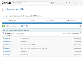 serve or receive files from shell via a small HTTP server